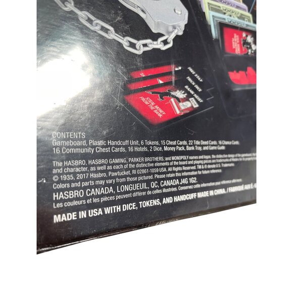Monopoly Cheaters Edition Board Game new sealed box SKU 9344 - Picture 4 of 7